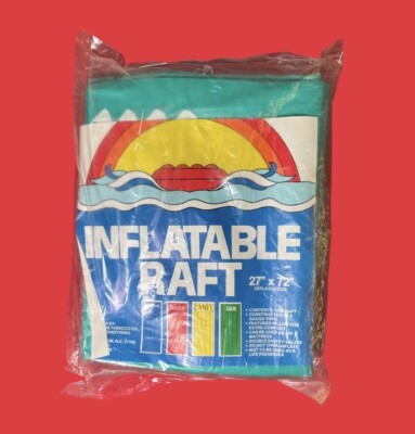 Vintage Deadstock Salem Cigarettes Advertising Inflatable Pool Raft New ...