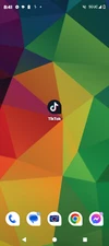 TikTok app on Motorola Moto G 5G- 64 GB - Gray (Unlocked) 