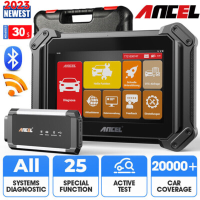 ANCEL V6 PLUS+ Bluetooth Bidirectional Car OBD2 Scanner Diagnostic Code Reader