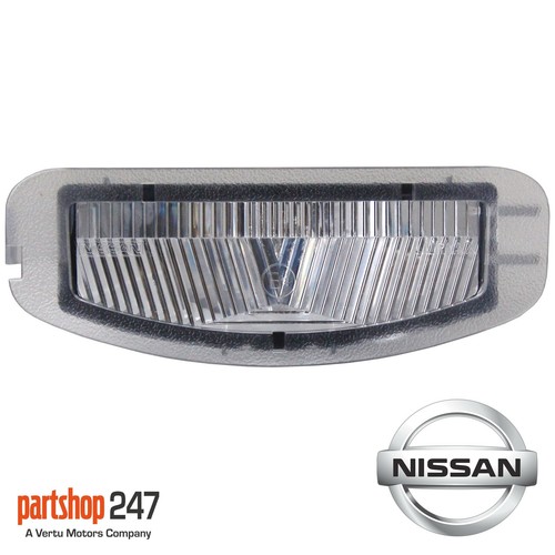FOR Nissan Micra K12 Rear Bumper Number Plate Light Lamp Unit