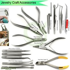 Jewelry Making Tools Ring Opening Plier Bead Tweezer Closing Ball Ring Soldering