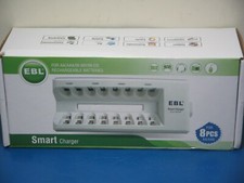 EBL Smart Charger For AA AAA Rechargeable Batteries New In Box