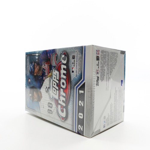 2021 Topps Chrome MLB Baseball Blaster Box Factory Sealed In Hand Free Shipping - Picture 5 of 7