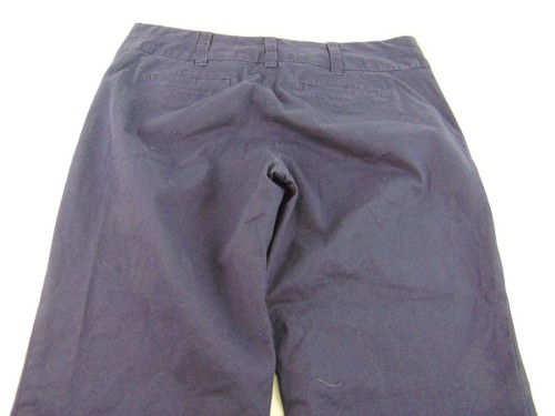 Lands End True Navy Stretch Weekend Chino Capri Size 10 34/24 - Picture 8 of 8