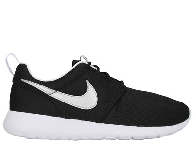 Nike Roshe One (GS) Black/Silver-White Big Kids Running Shoes