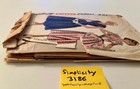 Simplicity 3186 Vintage Teen Age One-Piece Dress Size 10 Bust 28 Used — photo 2