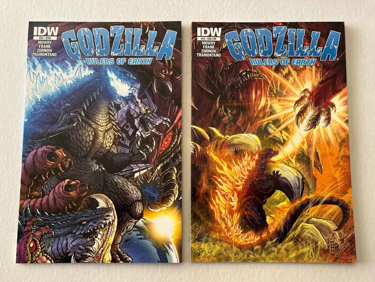 IDW: GODZILLA: RULERS OF EARTH #25: REGULAR + SUBSCRIPTION VARIANT: COMIC  LOT 2