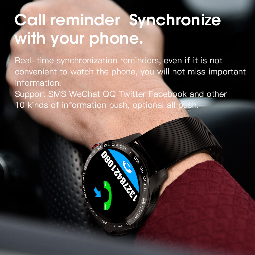 LEMFO L9 Smart Watch PPG ECG Blood - tiendamia.com