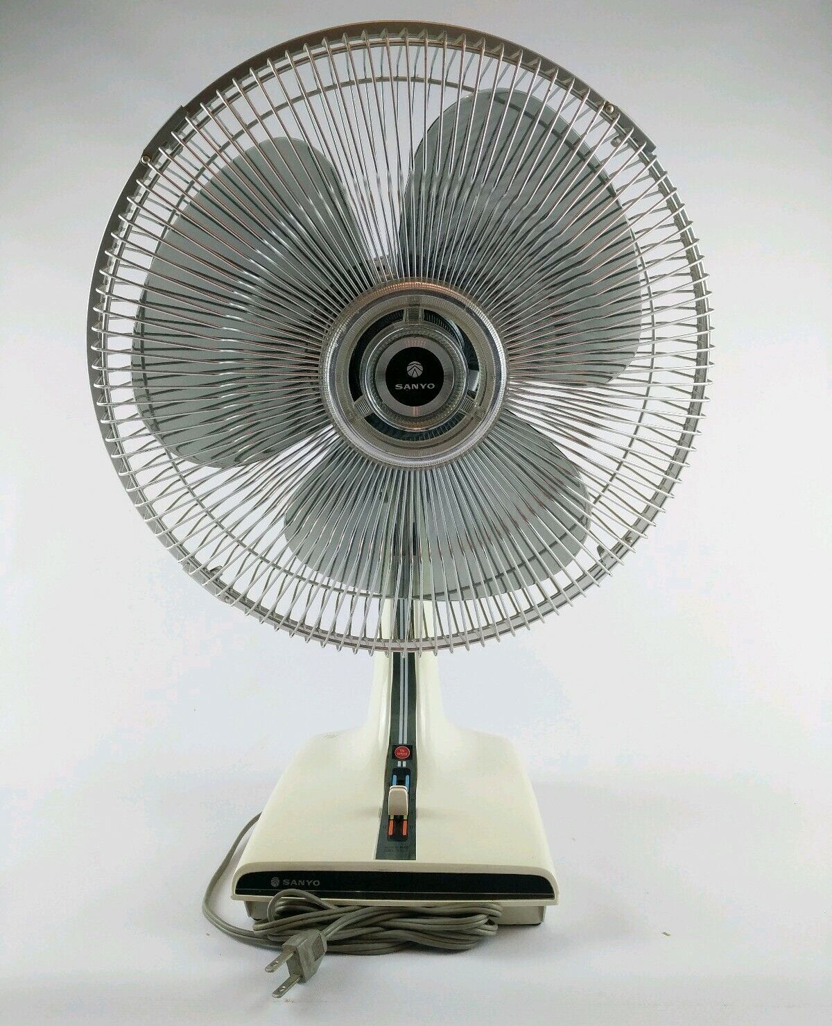 Vintage Sanyo Oscillating 12&#034; Fan in Japan Very Good Condition | eBay