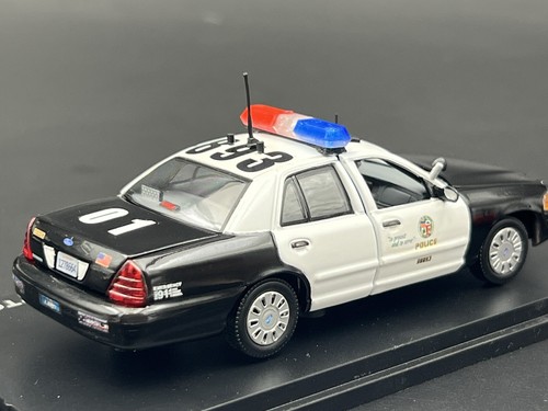 2 Pack 1/43 Blue Red Code 3 MX7000 Lightbar Greenlight Police Sheriff LAPD LASD - Picture 6 of 6