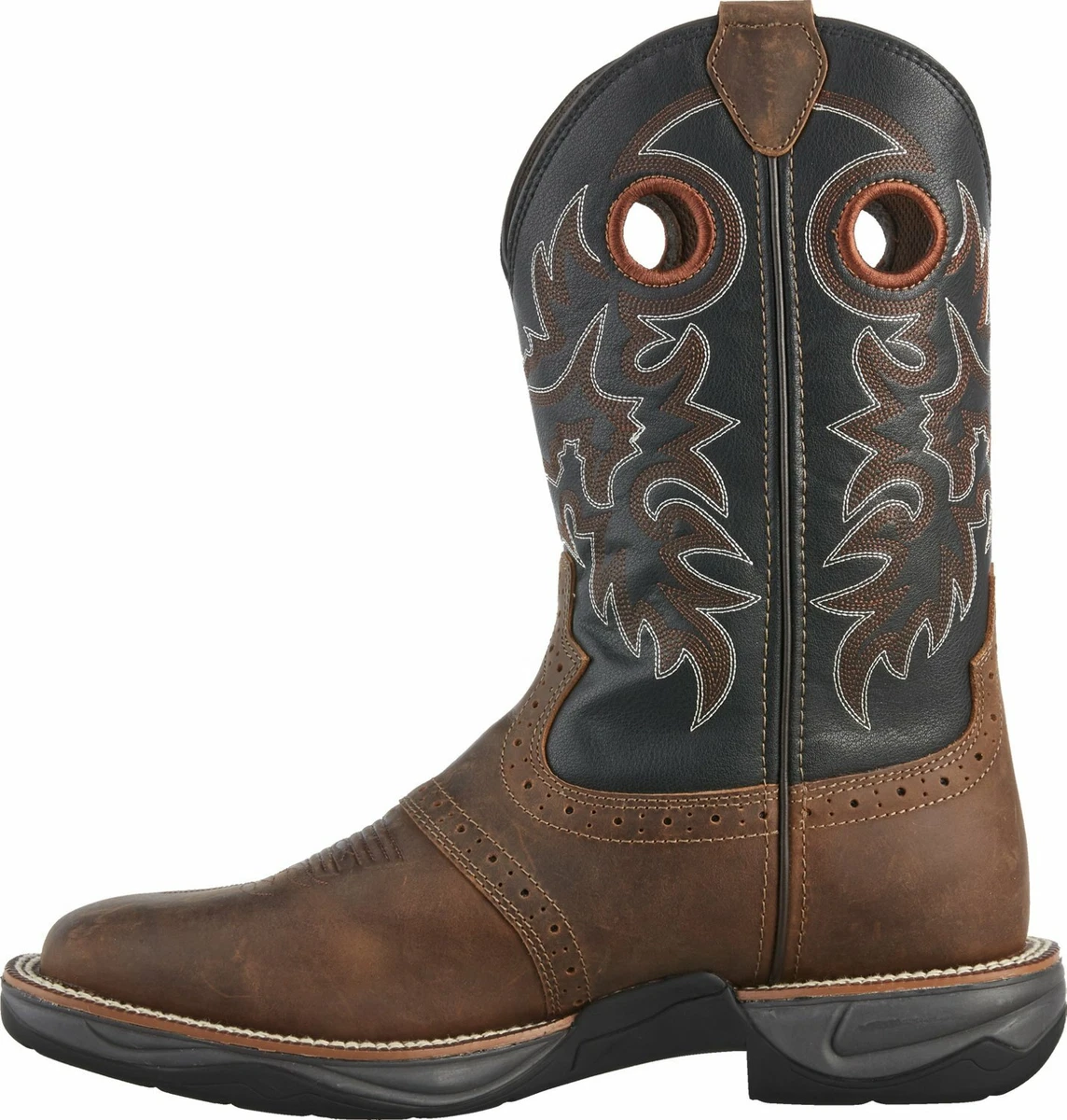 Brazos Men s Amarillo 2.0 Soft Toe Western Leather Wellington Work Boots