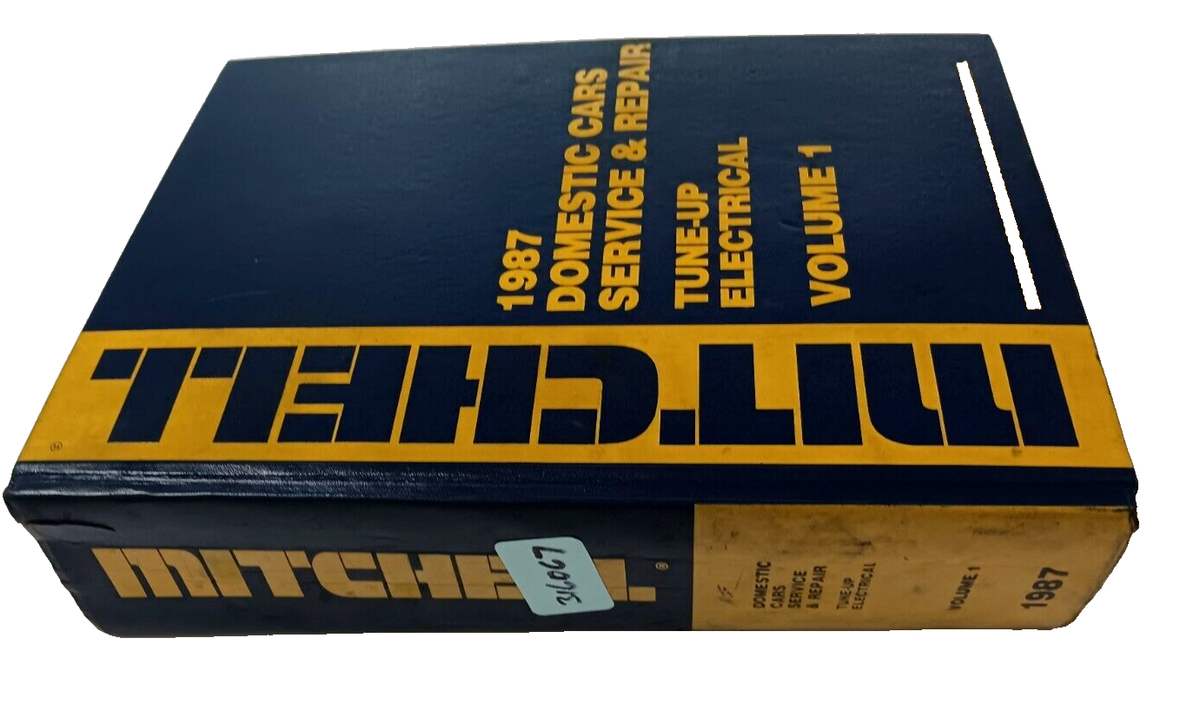 ミッチェル Mitchell Auto 30 VINTAGE MITCHELL 1987 VOLUME 1 & 2 DOMESTIC CARS SERVICE & REPAIRS