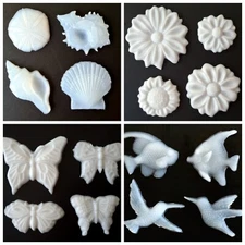 FOUR SETS Of Silicone Inlay Molds AU