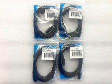  4 PIECE LOT 40408, 12ft 3.7m 3.5mm M/F Stereo Audio Extension Cable