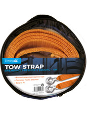 TOW ROPE NOT 3 TON NOT 4 TON YES 5 TON HEAVY DUTY TOW TOWING ROPE/STRAP 4M LONG