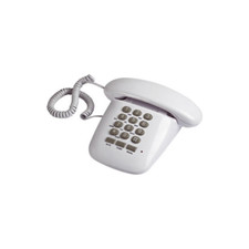 Telefono da casa fisso con filo Brondi SIRIO / SOLE Bianco