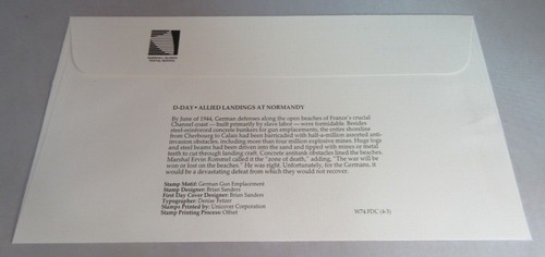 1994 D-DAY ALLIED LANDINGS AT NORMANDY FIRST DAY STAMP COVERS X 2 & ALBUM SHEET - Picture 7 of 7