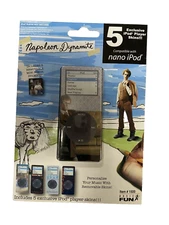 NAPOLEAN DYNAMITE Nano iPOD removable iPod Sticker Covers Skins 5 Pack