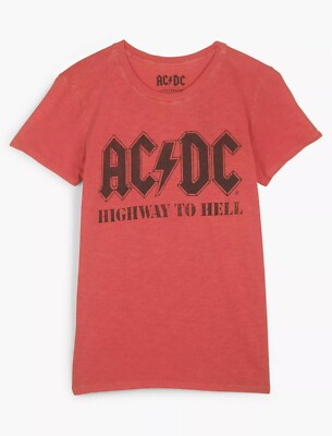 LUCKY BRAND AC/DC HIGHWAY TO HELL TEE NWT SIZE XS