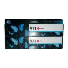 Lot Of 2 Genuine HP 971 Magenta Ink Cartridges Office Jet Pro CN623AM 2021 New