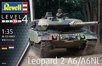 Leopard 2 A6/A6NL Revell Cod 03281 Scale 1:35