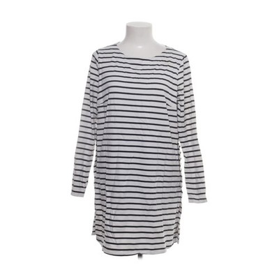 Seraphine, Langarmshirt, Größe: 42, Weiß/Blau, Baumwolle/Elasthan, Streifen #SqO