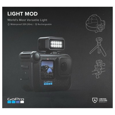 GoPro ALTSC-001 Light Mod For HERO13 HERO12 HERO11 HERO10 HERO9 HERO8 (NEW/OB)