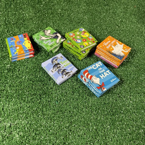 Dr. Seuss Book Series Set of 13 2006 3” Miniature Notebooks Props Party Favors - Picture 4 of 7