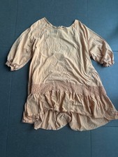 Free People Beach Dress Size Small - Peach / Blush - Boho Ruffle Mini