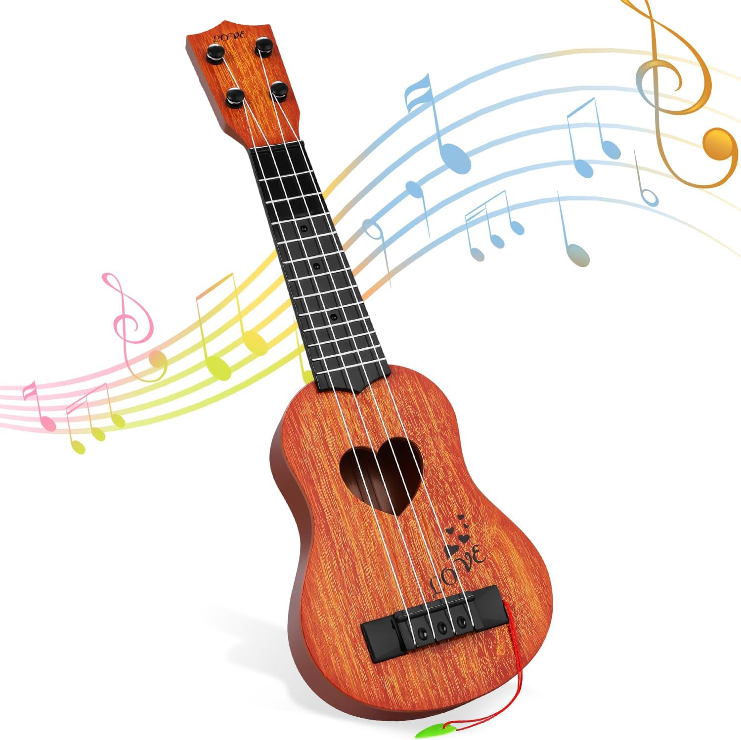 Kids Ukulele Guitar Toy Musical Instrument Gift for Boys Girls Toddlers