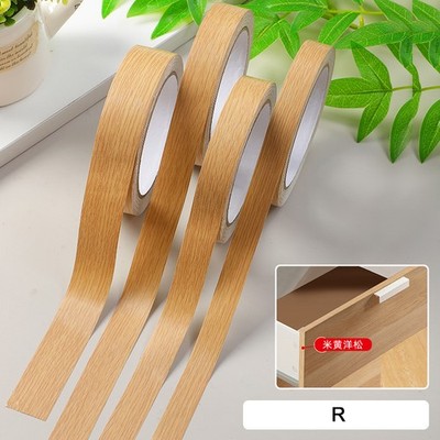 Holzmaserung Reparaturband Bodenleisten Aufkleber Selbstklebend Tape Wohnkultur