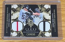 2021 BBM Genesis Combo Munetaka Murakami Teruaki Sato  Yakult Swallow Patch/30