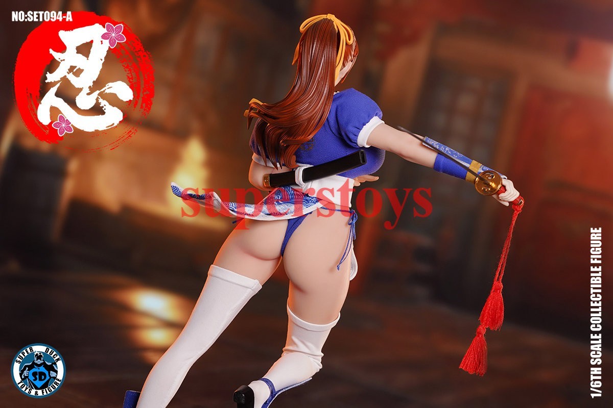 Supers SUPER DUCK SET094A 1/6 Sexy Female Ninja Kasumi Action
