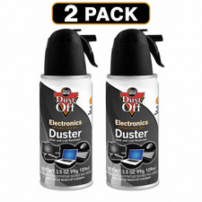 2 Pack-Falcon Dust-Off Disposable Air Duster DPSJB-12 633699