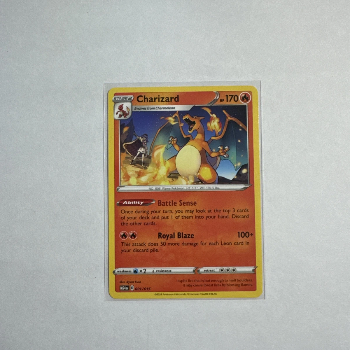 Charizard 001/015 McDonald's 2024 for sale | eBay