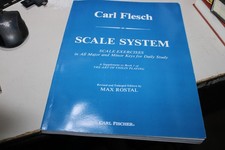 Scale System for Violin; Carl Flesch Cover Tear