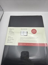 Set Of 2 Cahier Journal Soft Cover XXL 8.5 x 11 Subject Cahier Black/Kraft Brown