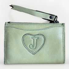 juicy couture pale green coin purse y2k wallet