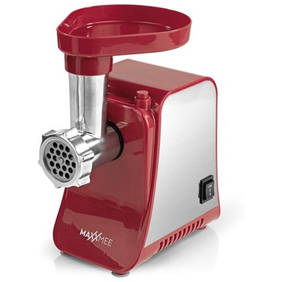 Elektrischer Fleischwolf Edelstahl Wurstmaschine Spritzgebäck 1300 Watt MAXXMEE