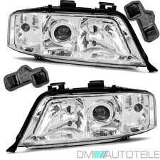 Audi A6 4B C5 Scheinwerfer Set Li. & Re. Klarglas 97-01 XENON DE LINSE GARANTIE