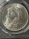 1881-O  MS62 Morgan Dollar, PCGS 54290402