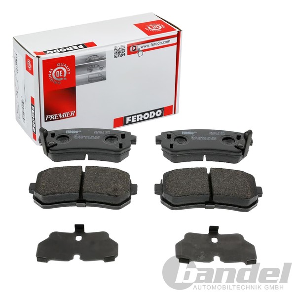 Ferodo ECO-FRICTION BremsbelÄGe Hinten Passend FüR Hyundai Accent I30 Sonata KIA-image