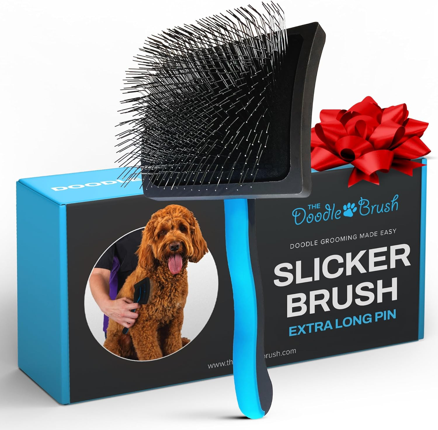 Spazzola Cardatore Professionale per Goldendoodle e Bernedoodle - Anti Nodi