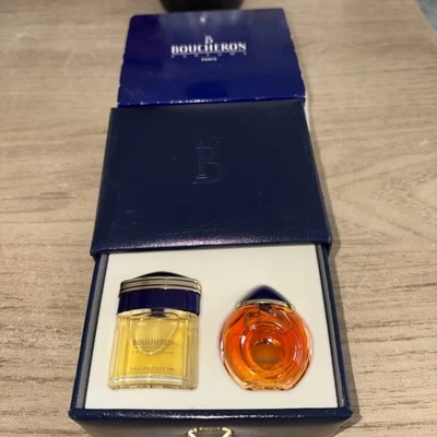 Petit Coffret Flacon Parfum Mignonnette BOUCHERON COLLECTION  - Photo 1/4