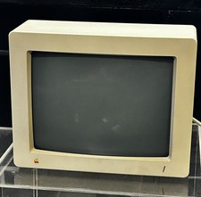 VINTAGE APPLE 2 COMPUTER MONITOR model A2M6016 MONOCROME