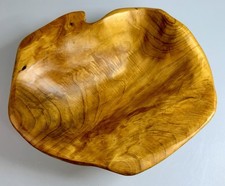 LARGE LIVE EDGE ENRICO RUSTIC WOODEN BOWL