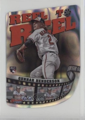 2023 Bowman's Best Lava Refractor 42/50 Gunnar Henderson #RR-7 Rookie RC 16zc