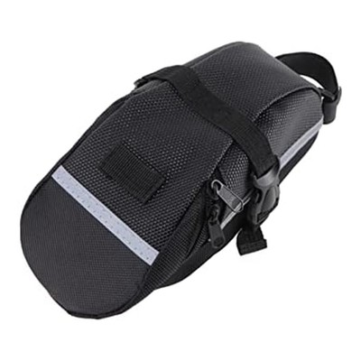 Borse Da Sella Per Bici, Portapacchi Posteriore, Borse Da Equitazione Da Viaggio, Nero, Poliestere