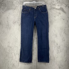 Vintage Paris Blues Jeans Womens 11 Blue Wide Leg Cowboy Rancher Y2K Retro