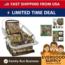 Comfortable Treestand Seat – Lightweight, Easy Install & Adjustability